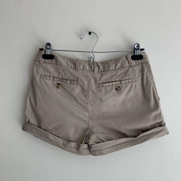 Aritzia Talula Women's Shorts Khaki Pockets Cargo Utility Army low rise Size 0 - Picture 8 of 12